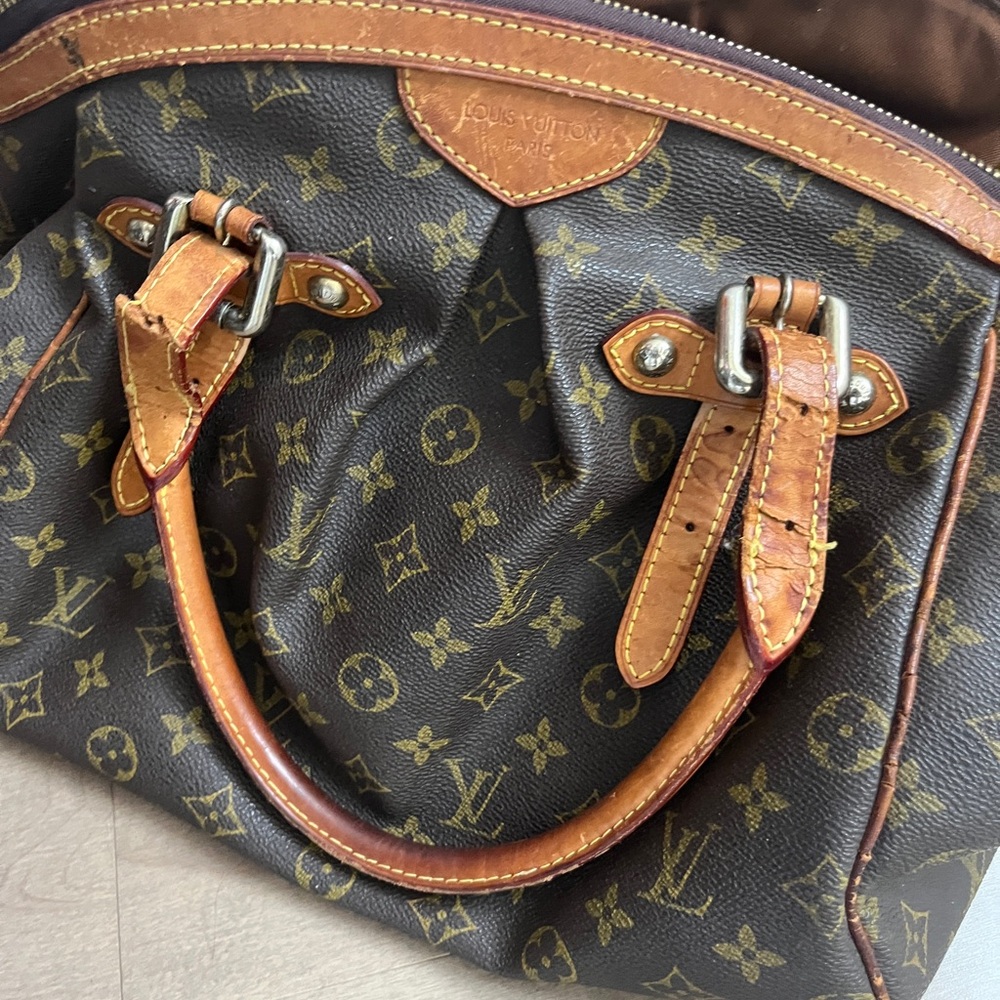 Louis Vuitton Brown Monogram Travel Bag